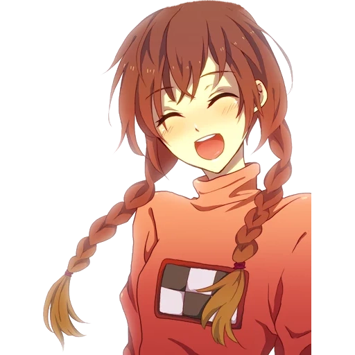 figure, yume nikki, goddess anime, yume nikki madotsuki, anime girl wears braids