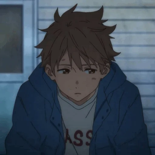 la figura, anime boy, anime man, akihito yasuhara, kyoukai no kanata