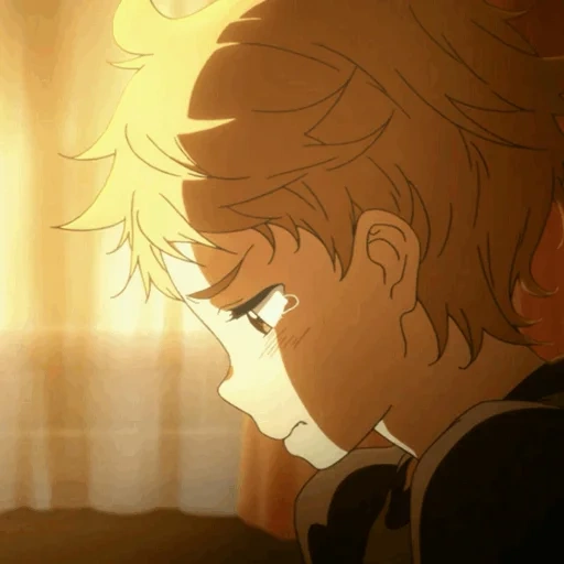 i m tryna, oltre gli anime, i don't deserve you, momenti tristi di anime, kyoukai no kanata i'll be here mirai-hen