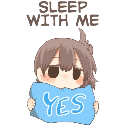 picture, kaga sleep, lovely anime, anime emoji, anime characters