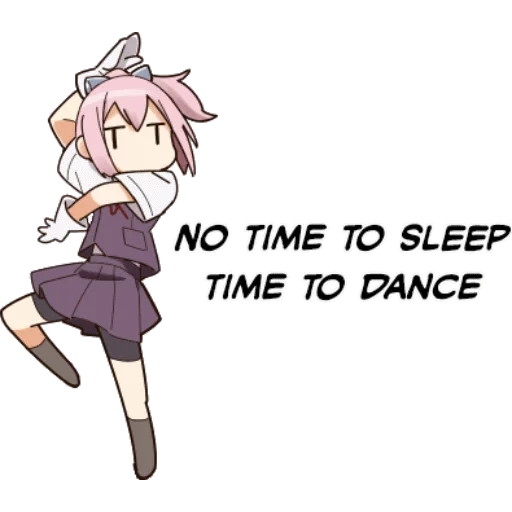 meme tangga, anime madoka, astolfo chibi, time to sleep, astopher solo