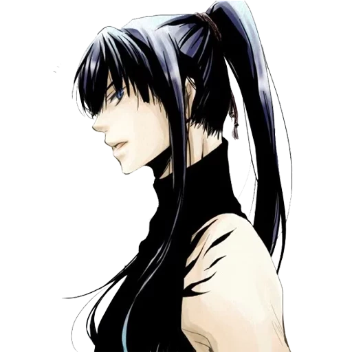 anime, kanda yuu, yuu kanda demon, di grigi uomini kanda yuu, capelli lunghi anime