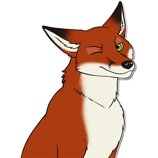 the fox, anime, der fuchs der fuchs, avatar fox, das muster des fuchses