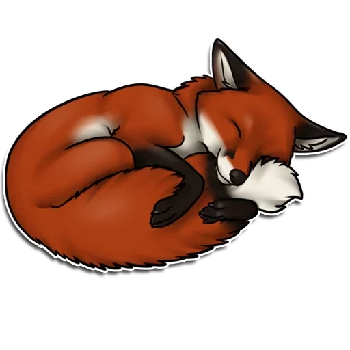 fox, red fox, candrell fox, cartoon fox