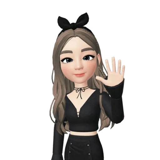 menina, personagem, princesa, zepeto disney princess, belo personagem zepeto