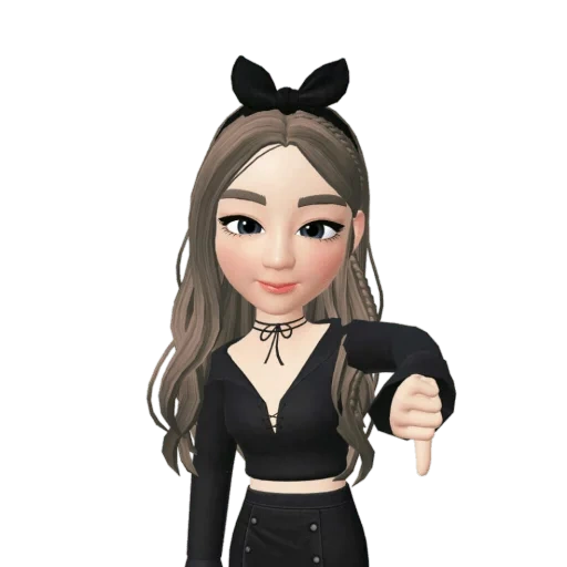 the girl, die personen, inkarnation des charakters, prinzessin figur, schöne zepeto figur