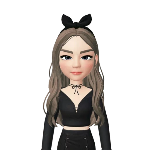 menina, menina, jenny zepeto, personagem avatar, aparência bonita