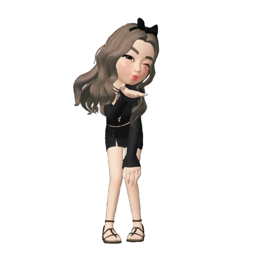 the girl, the little girl, the people, die personen, zepeto mädchen charakter ist cool