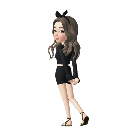 young woman, characters, the characters of the idea, character design, zepeto character full growth