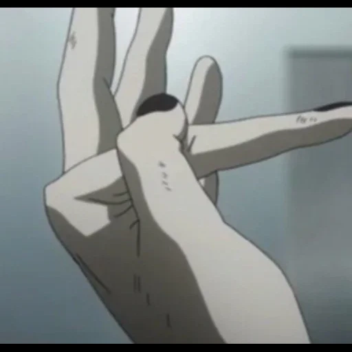 anime fingers, kaneki's fingers, kaneki ken fingers, tokyo ghoul fingers, kaneki crunches with his fingers