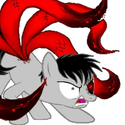 pónei, anime, kaneki ken pony, fluttershout freetoedit por, minha pequena amizade de pônei é mágica