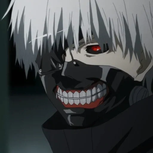 kaneki ken, ken kaneki, tokyo ghoul, ghoul nonno dentro, kaneki di tokyo ghoul stagione 2