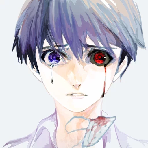 рисунок, ken kaneki, кен канеки, канеки аниме, токийский гуль