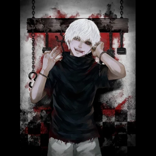 ken kaneki, anime kaneki, terror en tokyo, kaneki ken man, tokio gul kaneki