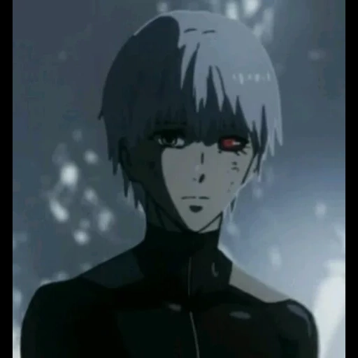 anime, kaneki, kaneki anime, tokyo ghoul, tokyo ghoul glassy sky