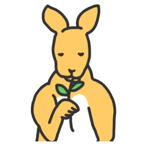 cat, baby kangaroo, kangaroo emblem, kangaroo pattern, superficial kangaroo pattern