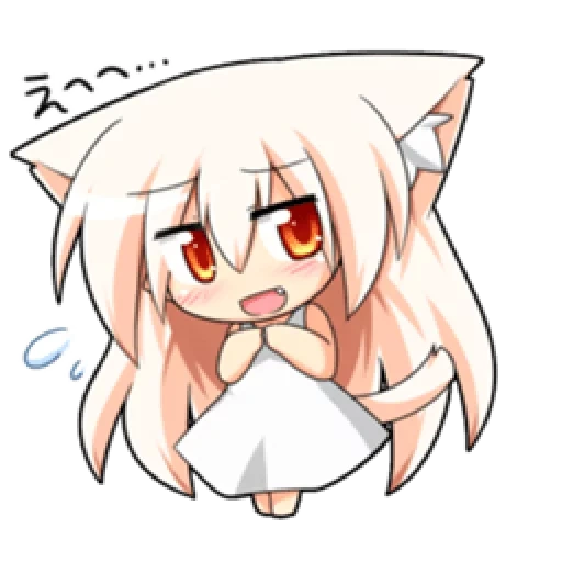 chibi, toho chibi, chibi anime, kyubey anime, the anime of the chibiki is some