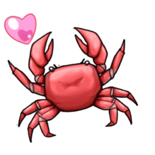 die krabbe, the crab, the crab clip, krabbenmuster, die kleine krabbe