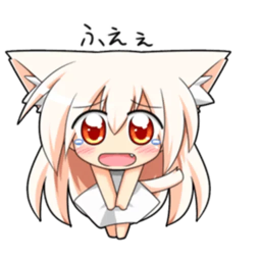 anime kawai, anime lindo, personajes de anime, touhou mokou chibi, dibujos de anime encantadores