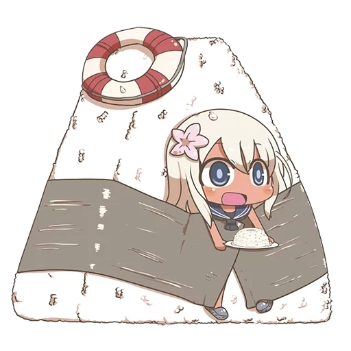 chibi, anime nyasha, onigiri chibi, desenhos de anime, ro 500 coleção kantai cheia