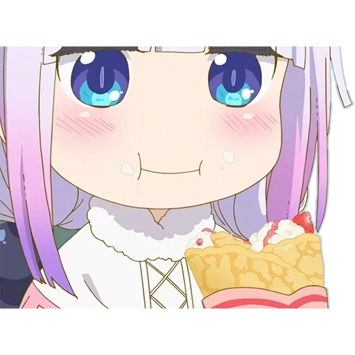 kanna kamui, karakter anime, pembantu naga kobayashi, meme anime huruf kobayashi, pembantu naga kobayashi-tn cannes