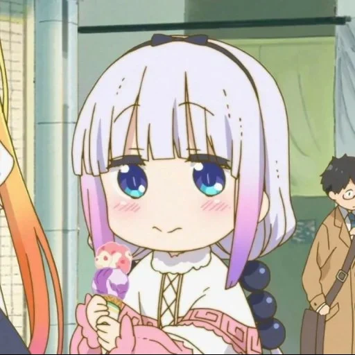anime cute, kanna kamui, maid anime, swell bebra anime