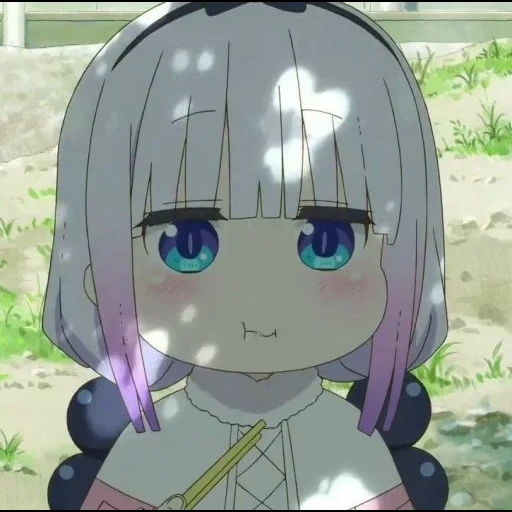 anime kawai, anime fofo, kanna kamui, canna kamui meme, personagens de anime