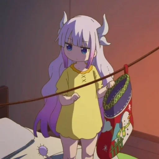 kanna kamui, dragon maid kobayashi, dragon maid muging mug, dragon maid kobayashi san cannes, dragon maid kobayashi cannes chibi