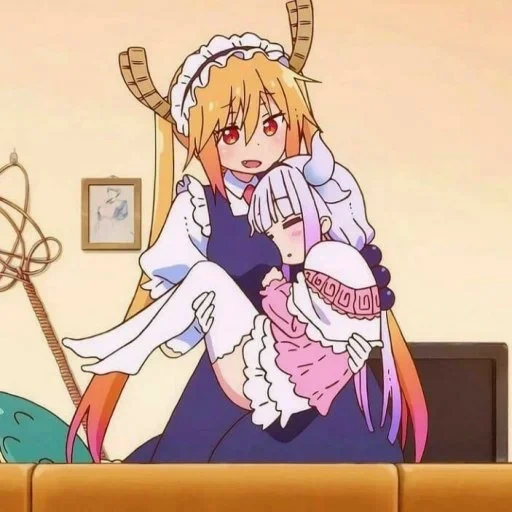 dragon maid kobayashi, dragon maid kobayashi san, dragon maid kobayashi screenshots, dragon maid kobayashi characters