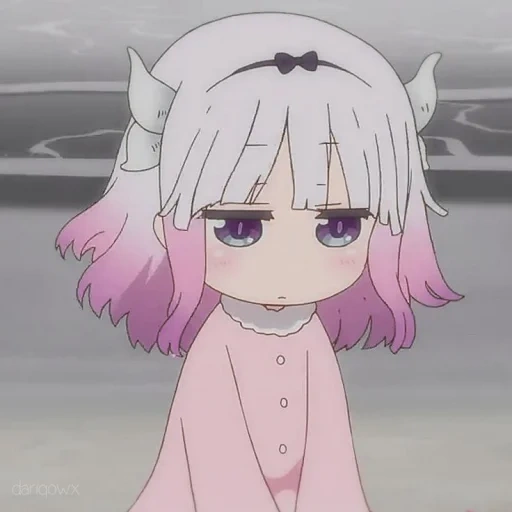 kanna, кобаяши, кобаяши сан, kanna kamui, аниме персонажи