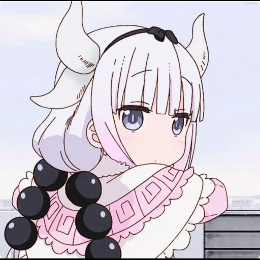 kanna, kanna kamui, аниме кобаяши сан, канна аниме дракон, канна дракон горничная