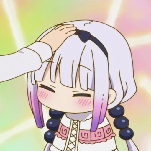 kanna kamui, animação é fofa, personagem de anime, animação kanapat, padrão bonito anime