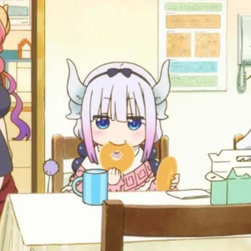 kanna, kanna kamui, maid kobayashi, maid kobayashi subtitles, dragon-city kobayashi-san cannes