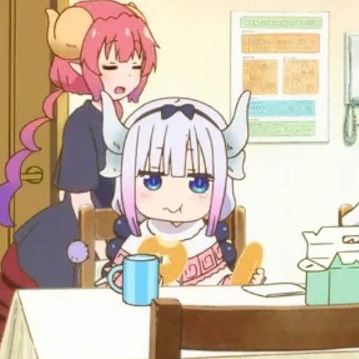 anime, maid kobayashi, dragon maid kobayashi, the maid mrs kobayashi, dragon-city kobayashi-san cannes