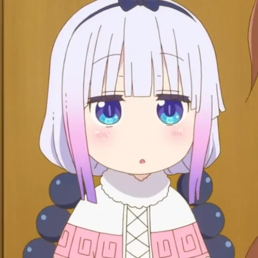 kanna, kanna kamui, karakter anime, pembantu kobayashi, pembantu naga kobayashi sanjiangyuan