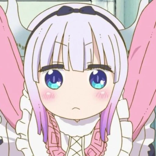 kanna kamui, cavai anime, kobayashis dienstmädchen, kobayashis drachenmädchen, das drachenmädchen in kobayashi