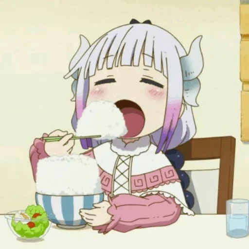 kanna kamui, nyonya kobayashi, pembantu kobayashi, pembantu kobayashi, pembantu naga kobayashi