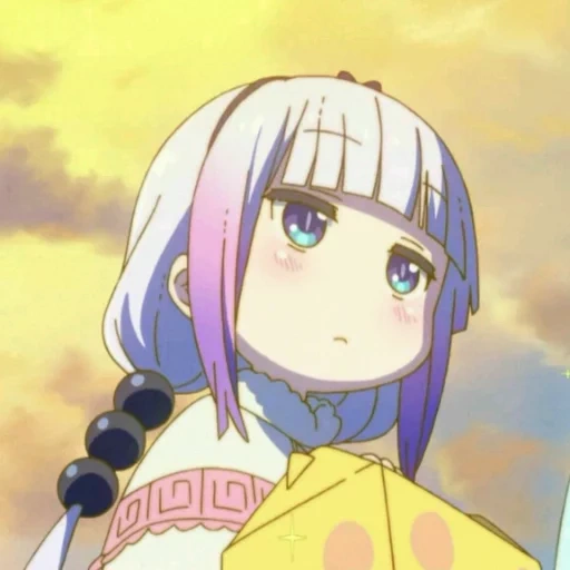 kanna, kanna kamui, kanna 32x32, personagem de anime, padrão bonito anime