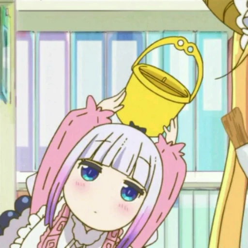 kanna kamui, animação é fofa, stace mikhailov, personagem de anime