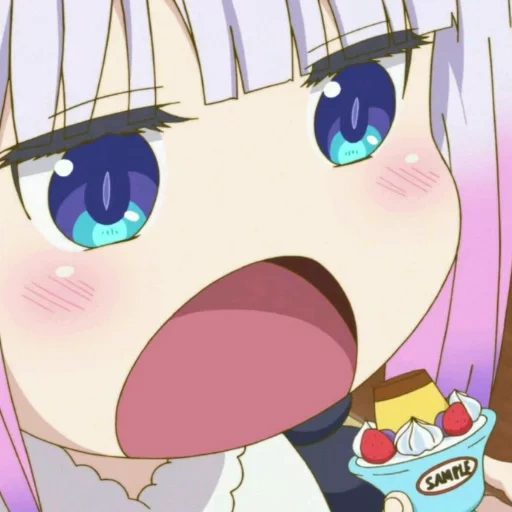 kanna, kanna 32x32, karakter anime, kobayashi dragon maid, pembantu nyonya kobayashi