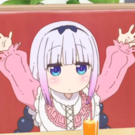 kanna kamui, anime cute, anime amino amino, anime niedliche muster, die magd von kobayashi