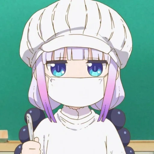 kobayashi san, cannes kamui, kanna kamui, anime mädchen, maid kobayashi
