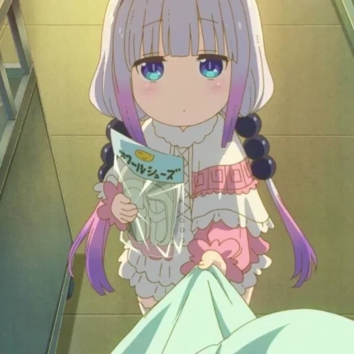 tokyo, japan, kanna kamui, cartoon character, kobayashi's dragon maid