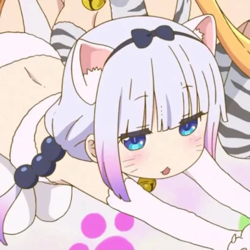 anime canna, kanna kamui, maid kobayashi san, anime kobayashi san can, dragon maid kobayashi