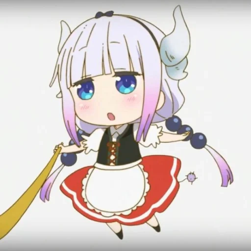 kobayashi san, kanna kamui, kobayashi san chibi, dragon maid kobayashi, dragon maid kobayashi san