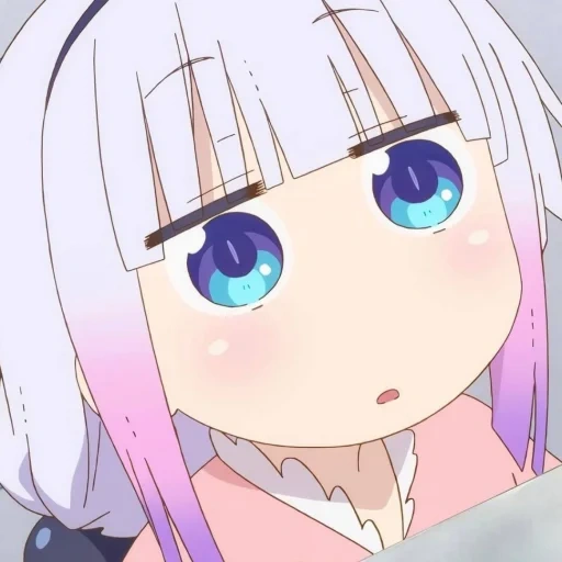 anime süß, anime kawai, kanna kamui, cannes kobayashi, anime charaktere