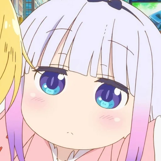 anime, anime fofo, anime kawai, kanna kamui, personagens de anime