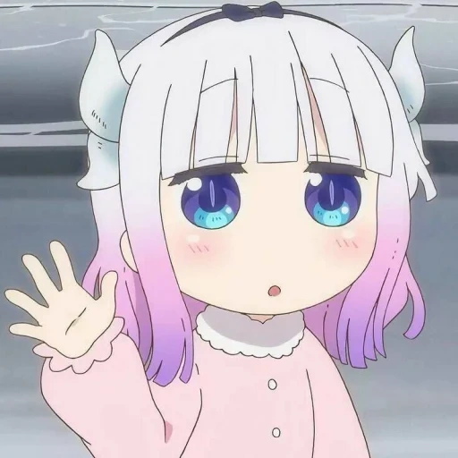 kanna, anime, kobayashi san, kanna kamui, anime dragon maid kobayashi