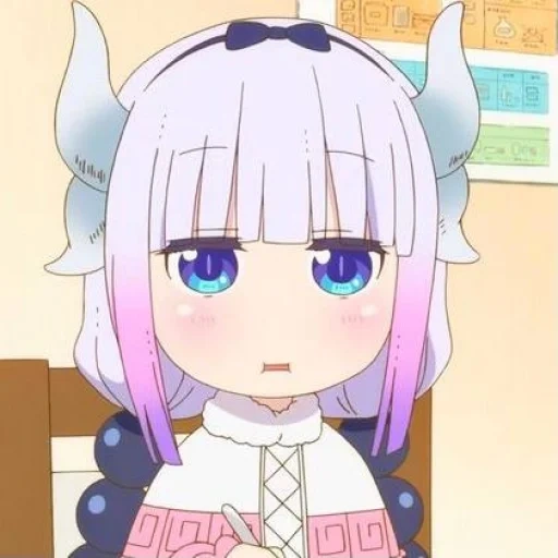 kanna kamui, look at the sky, mrs kobayashi, kobayashi's maid, kobayashi's dragon maid