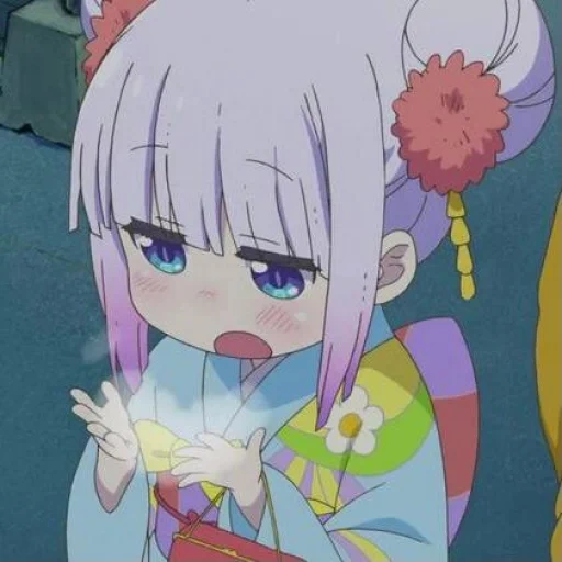 goddess well in cannes, kanna kamui, kobayashi anime, kobayashi's dragon maid, kobayashi takashi animation